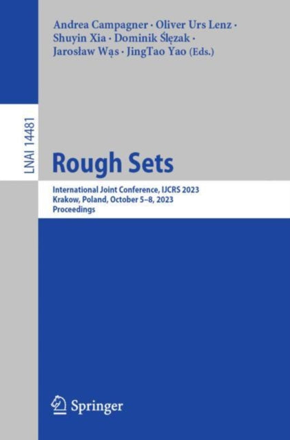 Book cover of: Rough Sets. By: Andrea Campagner