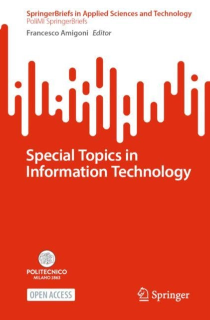 Book cover of: Special Topics in Information Technology. By: Francesco Amigoni