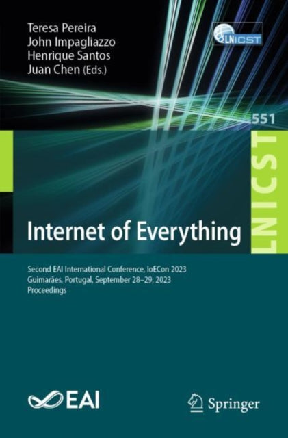 Book cover of: Internet of Everything. By: Teresa Pereira