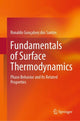 Book cover of: Fundamentals of Surface Thermodynamics. By: Ronaldo Gonçalves dos Santos