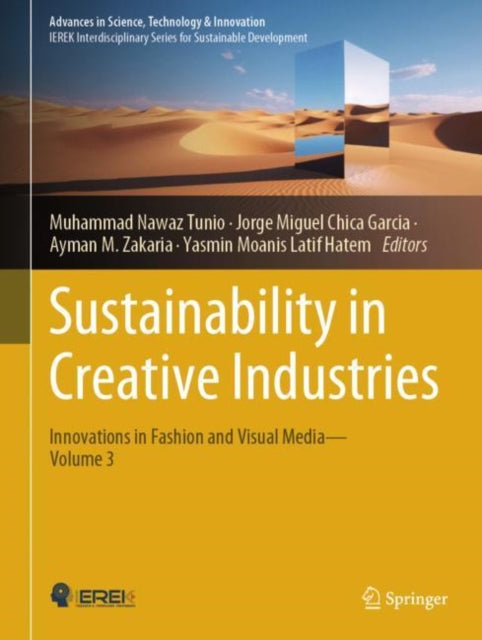 Book cover of: Sustainability in Creative Industries. By: Muhammad Nawaz Tunio