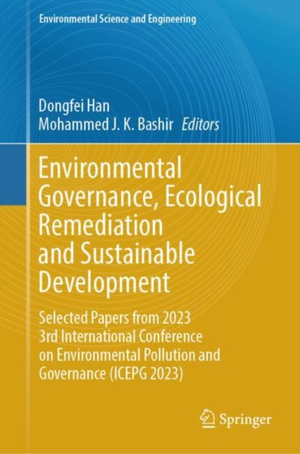 Book cover of: Environmental Governance, Ecological Remediation and Sustainable Development