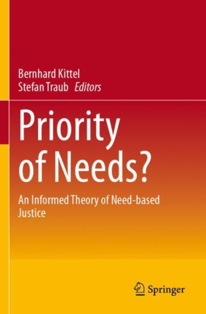 Book cover of: Priority of Needs?