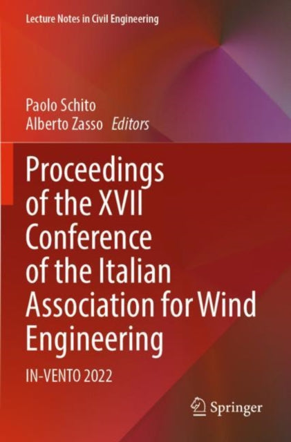 Book cover of: Proceedings of the XVII Conference of the Italian Association for Wind Engineering