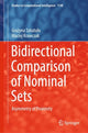 Book cover of: Bidirectional Comparison of Nominal Sets. By: Grażyna Szkatuła