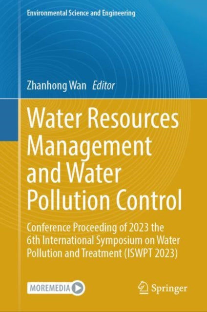 Book cover of: Water Resources Management and Water Pollution Control. By: Zhanhong Wan