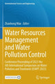 Book cover of: Water Resources Management and Water Pollution Control