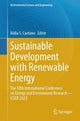 Book cover of: Sustainable Development with Renewable Energy. By: Nídia Caetano