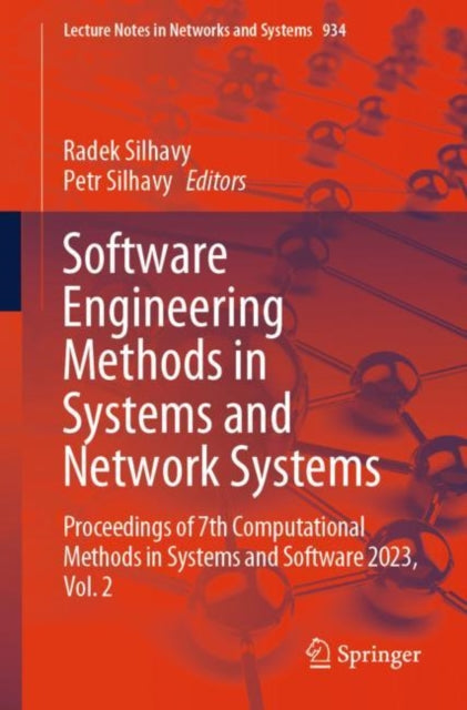 Book cover of: Software Engineering Methods in Systems and Network Systems. By: Radek Silhavy