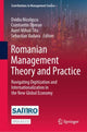 Book cover of: Romanian Management Theory and Practice. By: Ovidiu Nicolescu