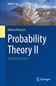 Book cover of: Probability Theory II. By: Andrea Pascucci