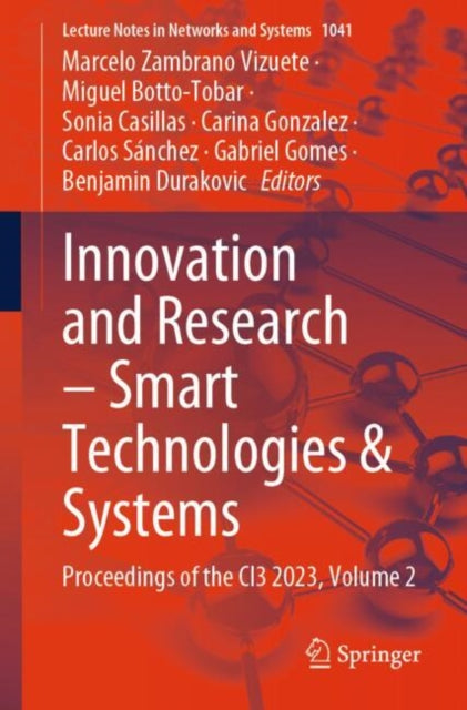 Book cover of: Innovation and Research – Smart Technologies & Systems. By: Marcelo Zambrano Vizuete