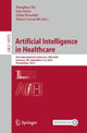 Book cover of: Artificial Intelligence in Healthcare. By: Xianghua Xie