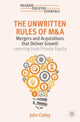 Book cover of: Unwritten Rules of M&A. By: John Colley