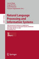 Book cover of: Natural Language Processing and Information Systems. By: Amon Rapp