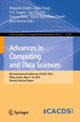 Book cover of: Advances in Computing and Data Sciences. By: Mayank Singh