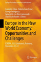 Book cover of: Europe in the New World Economy: Opportunities and Challenges. By: Luminita Chivu
