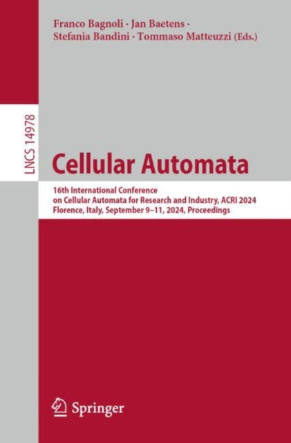 Book cover of: Cellular Automata. By: Franco Bagnoli