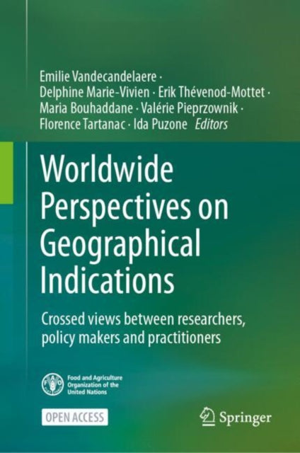 Book cover of: Worldwide Perspectives on Geographical Indications