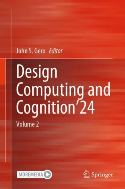 Book cover of: Design Computing and Cognition’24. By: John S. Gero