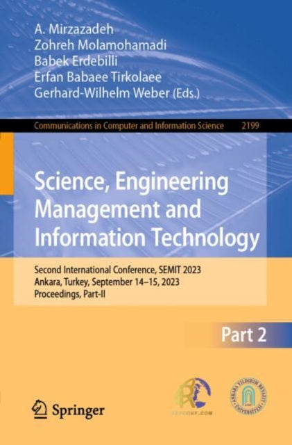 Book cover of: Science, Engineering Management and Information Technology. By: A. Mirzazadeh