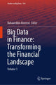 Book cover of: Big Data in Finance: Transforming the Financial Landscape