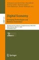 Book cover of: Digital Economy. Emerging Technologies and Business Innovation