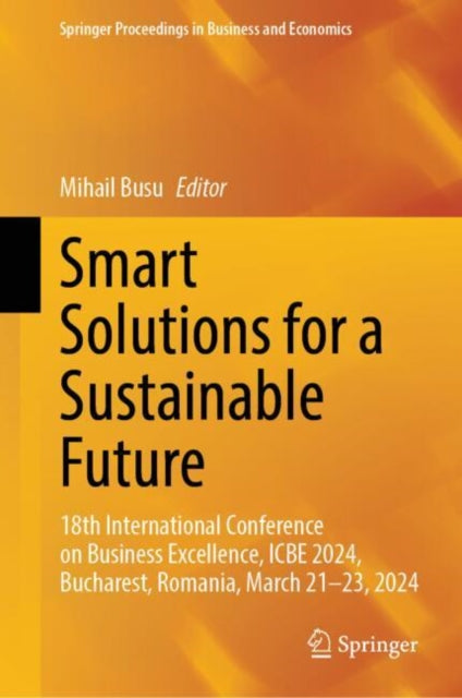 Book cover of: Smart Solutions for a Sustainable Future