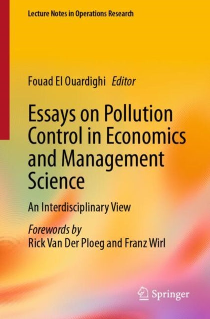 Book cover of: Essays on Pollution Control in Economics and Management Science