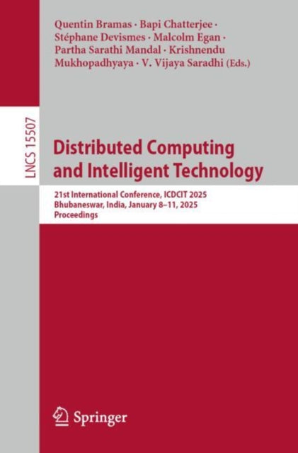 Book cover of: Distributed Computing and Intelligent Technology