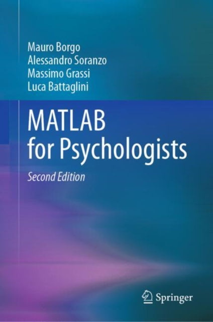 Book cover of: MATLAB for Psychologists