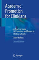 Book cover of: Academic Promotion for Clinicians. By: Anne Walling