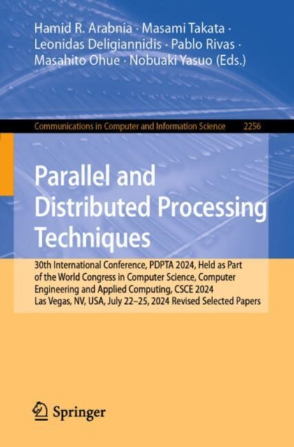 Book cover of: Parallel and Distributed Processing Techniques. By: Hamid R. Arabnia