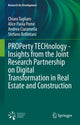 Book cover of: PROPerty TECHnology - Insights from the Joint Research Partnership on Digital Transformation in Real Estate and Construction