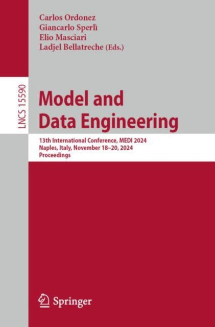 Book cover of: Model and Data Engineering