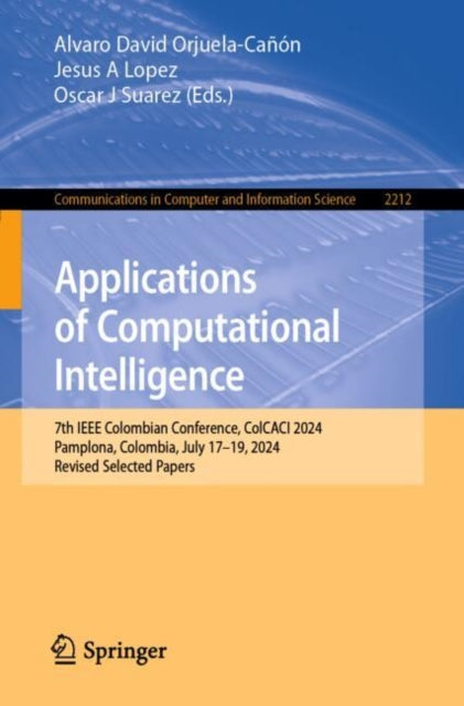 Book cover of: Applications of Computational Intelligence