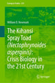 Book cover of: Kihansi Spray Toad (Nectophrynoides asperginis): Crisis Biology in the 21st Century
