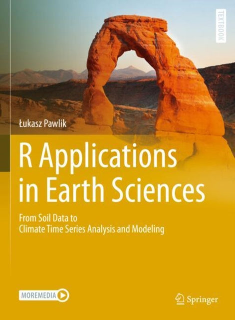Book cover of: R Applications in Earth Sciences