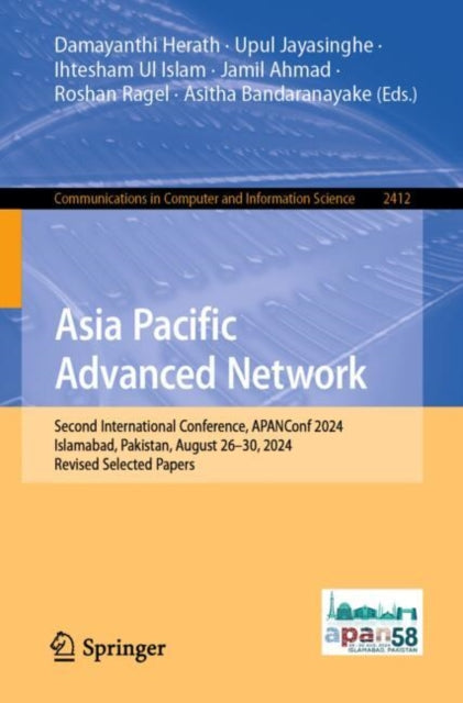Book cover of: Asia Pacific Advanced Network
