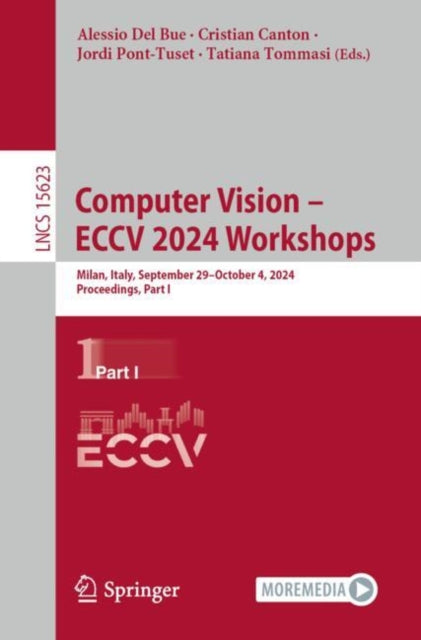 Book cover of: Computer Vision – ECCV 2024 Workshops