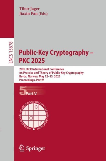 Book cover of: Public-Key Cryptography – PKC 2025