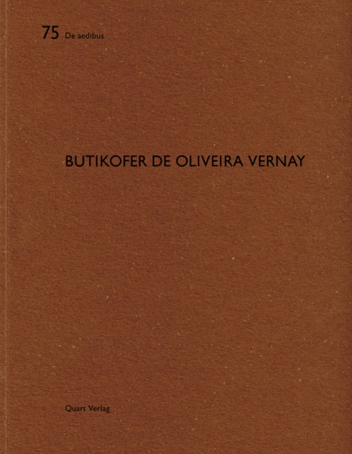Book cover of: Butikofer de Oliveira Vernay. By: Butikofer de Oliveira Vernay (Firm)