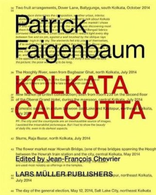 Book cover of: Kolkata-Calcutta. By: Patrick Faigenbaum