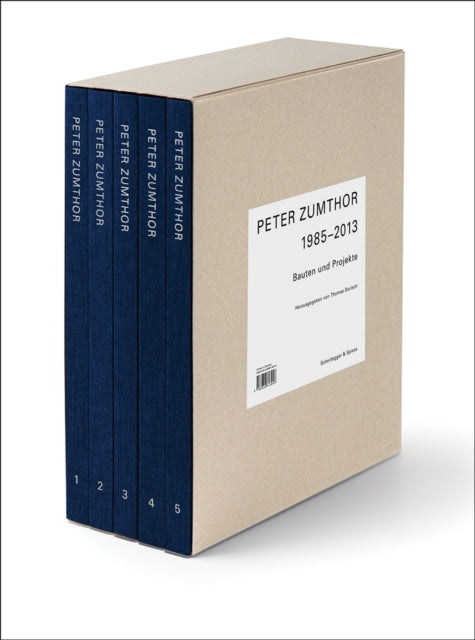 Book cover of: Peter Zumthor 1985-2013. By: Zumthor DURISCH