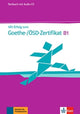Book cover of: Mit Erfolg zum Goethe-/OSD-Zertifikat B1 Testbuch mit Audios. By: Collectif