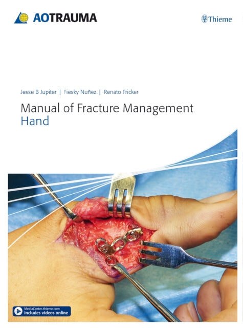 Book cover of: Manual of Fracture Management - Hand. By: Jesse B. Jupiter