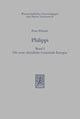 Book cover of: Philippi. By: Peter Pilhofer
