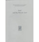 Book cover of: Paul and the Mosaic Law. By: Durham-Tubingen Research Symposium on Earliest Christianity and Judaism (3rd : 1994 : University of Durham)