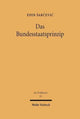 Book cover of: Das Bundesstaatsprinzip. By: Edin Sarcevic