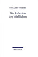 Book cover of: Die Reflexion des Wirklichen. By: Riccardo Dottori